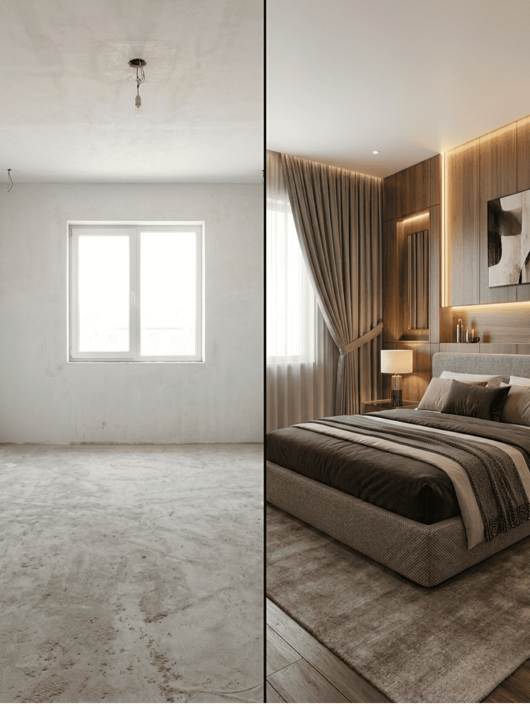 Modern Luxury Bedroom Interior